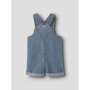 name it Shorts Overall medium blue denim