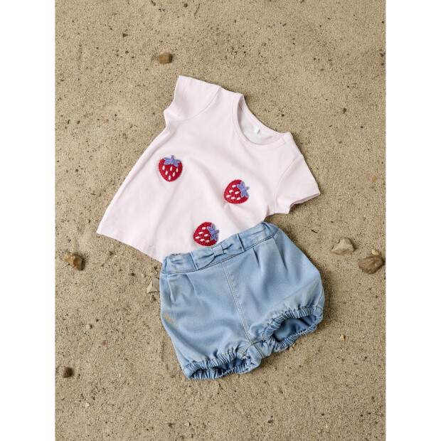 name it Jeans Bloomers light blue denim