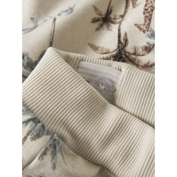 name it sweat Shorts peyote melange