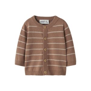 name it StrickJacke Langarm mocha mousse