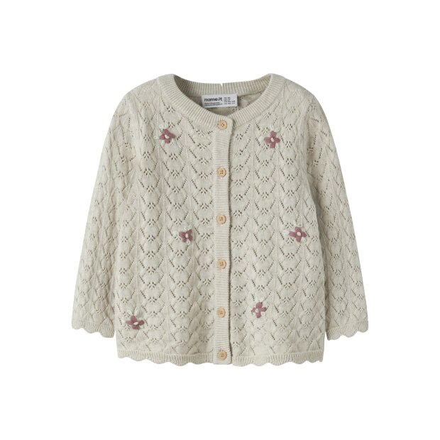 name it StrickJacke mit Langarm peyote melange