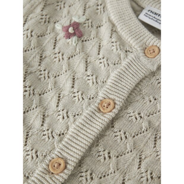 name it StrickJacke mit Langarm peyote melange