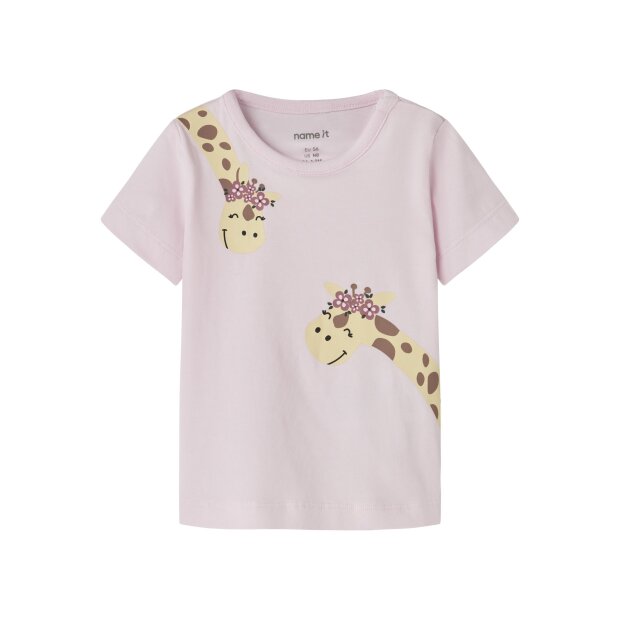 name it Top Kurzarm cradle pink