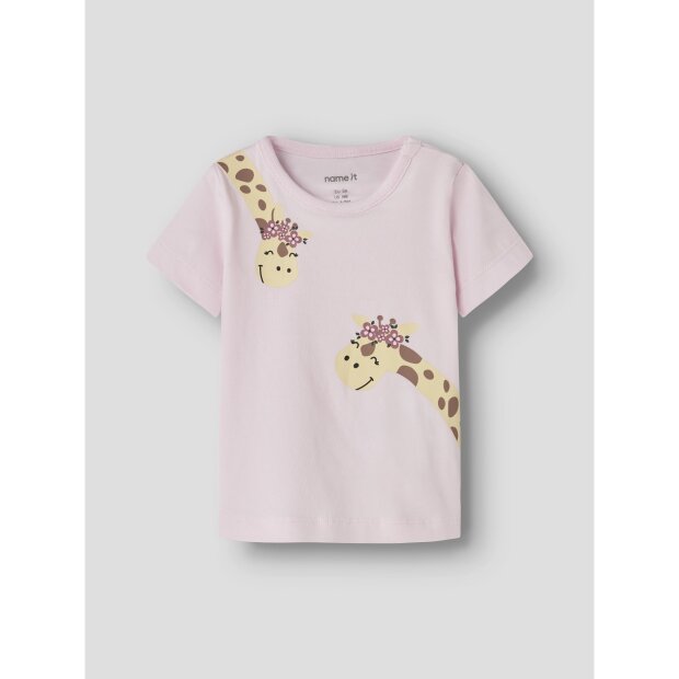 name it Top Kurzarm cradle pink