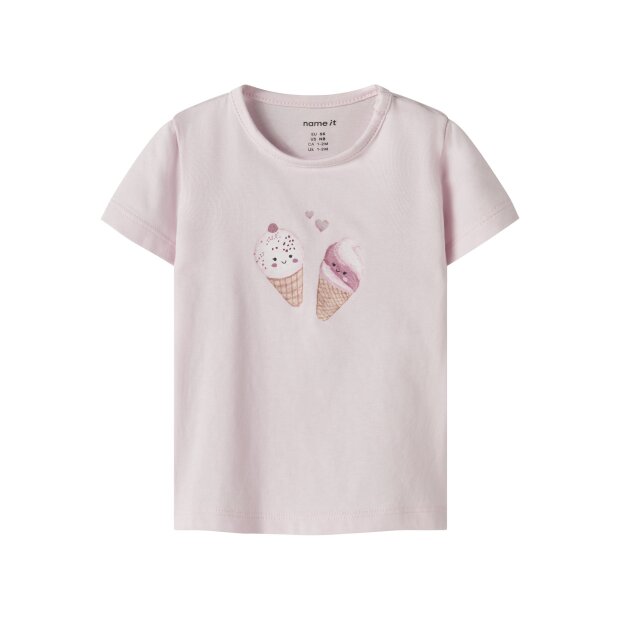 name it Top Kurzarm cradle pink