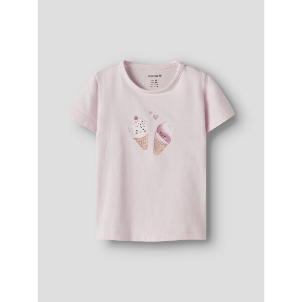 name it Top Kurzarm cradle pink