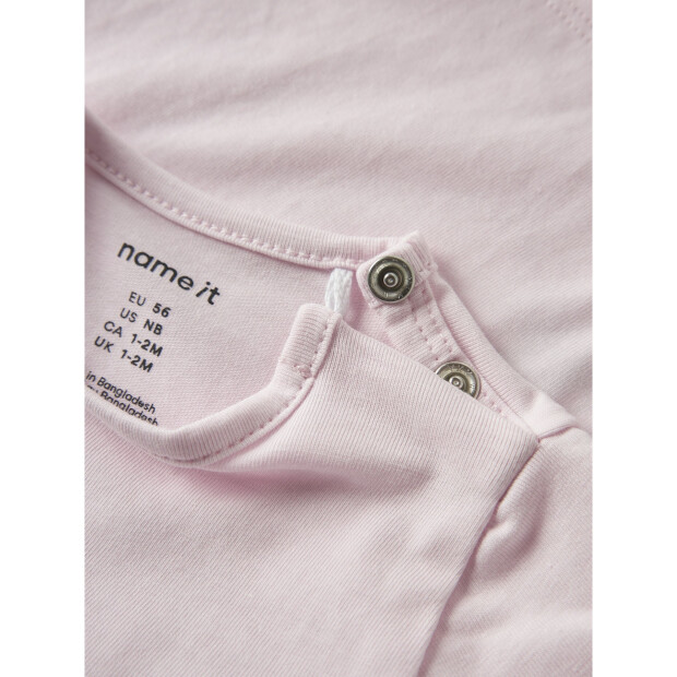 name it Top Kurzarm cradle pink
