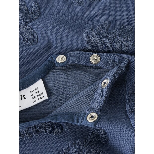 name it Kurzarm Top vintage indigo