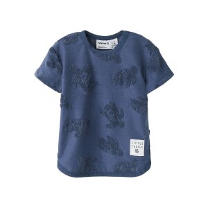 name it Kurzarm Top vintage indigo