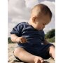name it Kurzarm Top vintage indigo