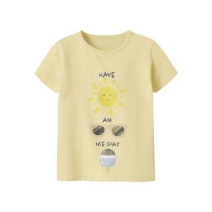 name it Kurzarm Top double cream