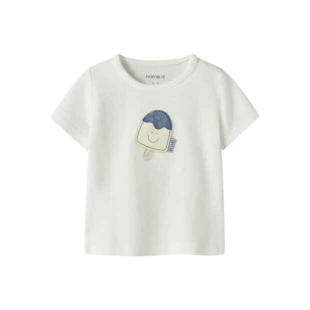 name it Kurzarm Top cloud dancer