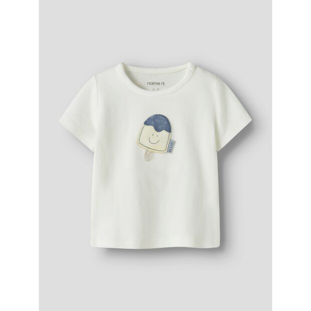 name it Kurzarm Top cloud dancer