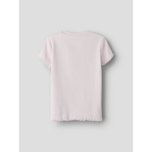 name it Slim-Fit Kurzarm Top cradle pink