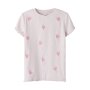 name it Slim-Fit Kurzarm Top cradle pink