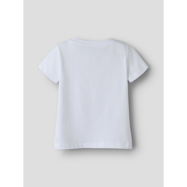 name it Top Kurzarm box bright white
