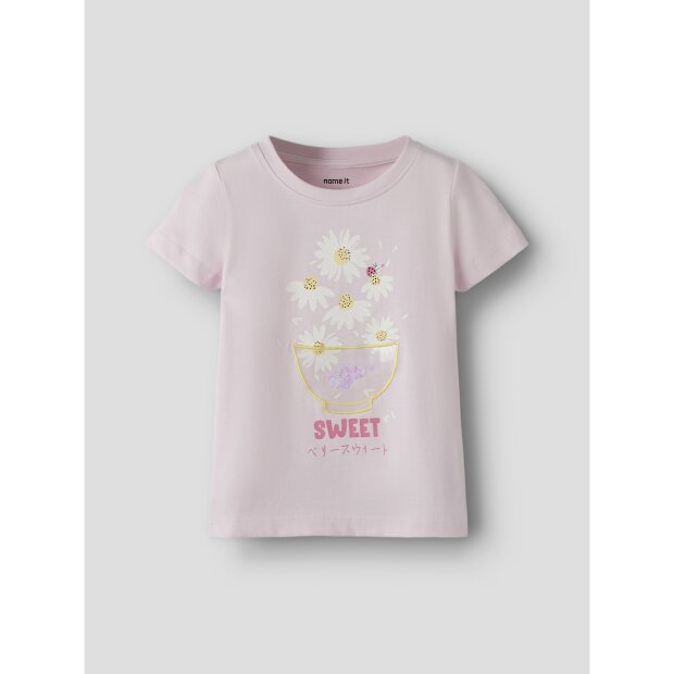 name it Top Kurzarm cradle pink