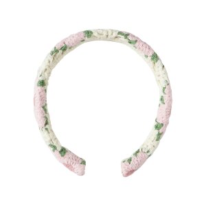 name it haarband mit blumenmotiv cradle pink