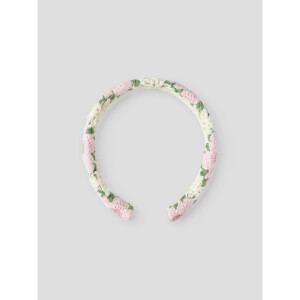 name it haarband mit blumenmotiv cradle pink