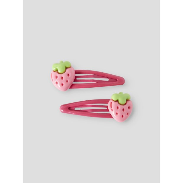 name it 2er Set Haarschmuck pink drink