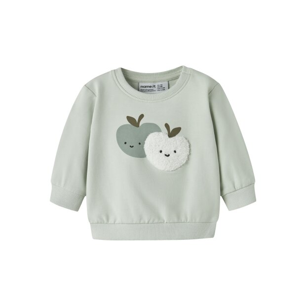 name it Langarm Sweatshirt pale aqua