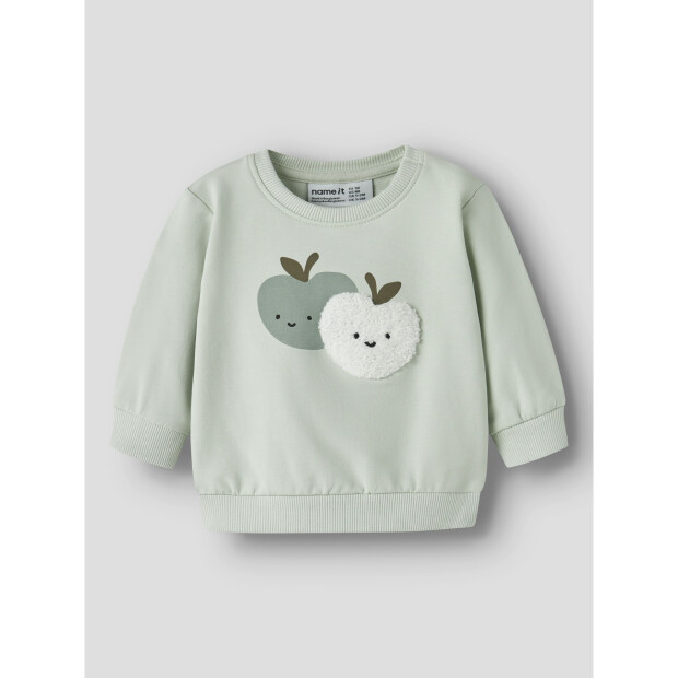name it Langarm Sweatshirt pale aqua