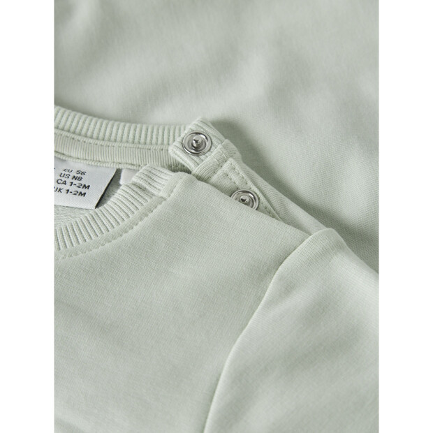 name it Langarm Sweatshirt pale aqua