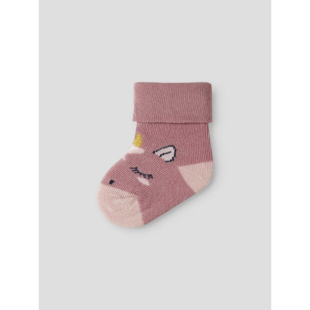 name it Socken lilas