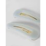 name it 2er Set Haarschmuck Subdued Blue