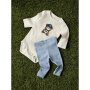 name it Babyhose Fußball Ashley Blue