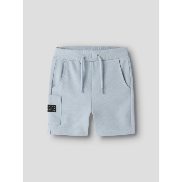 name it Lang kurze Shorts Blue Fog