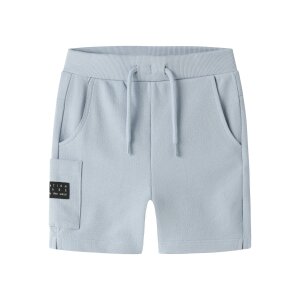 name it Lang kurze Shorts Blue Fog