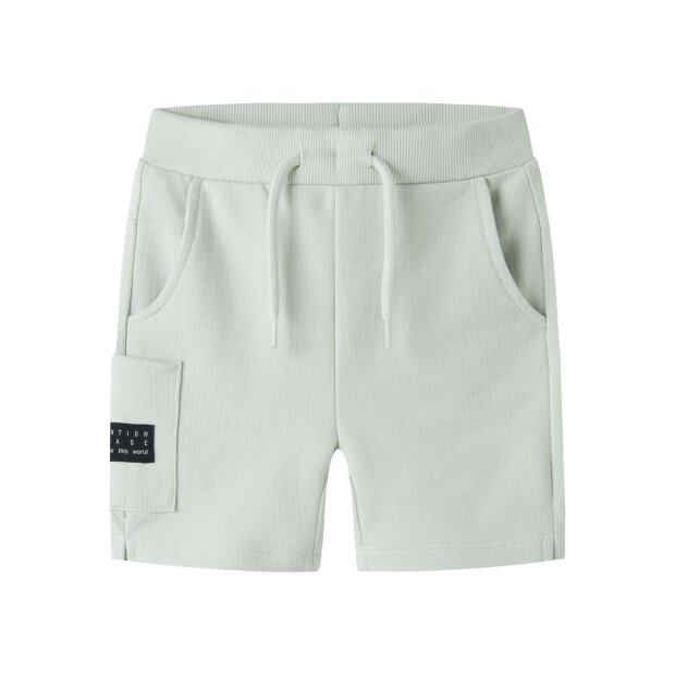 name it Lang kurze Shorts Pale Aqua