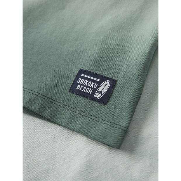 name it Top mit Kurzarm pale aqua
