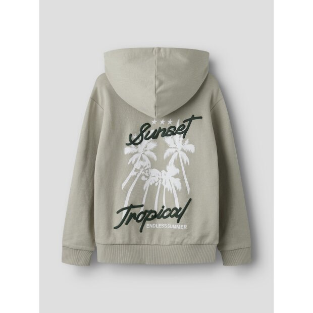 name it Langarm Sweatshirt StrickJacke Chateau Gray