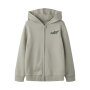 name it Langarm Sweatshirt StrickJacke Chateau Gray