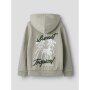 name it Langarm Sweatshirt StrickJacke Chateau Gray