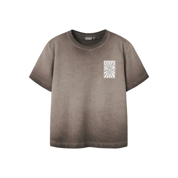 name it Sweatshirt Kurzarm chestnut