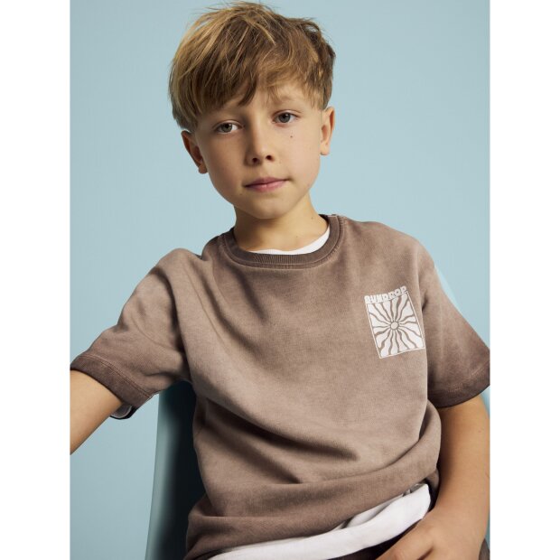 name it Sweatshirt Kurzarm chestnut
