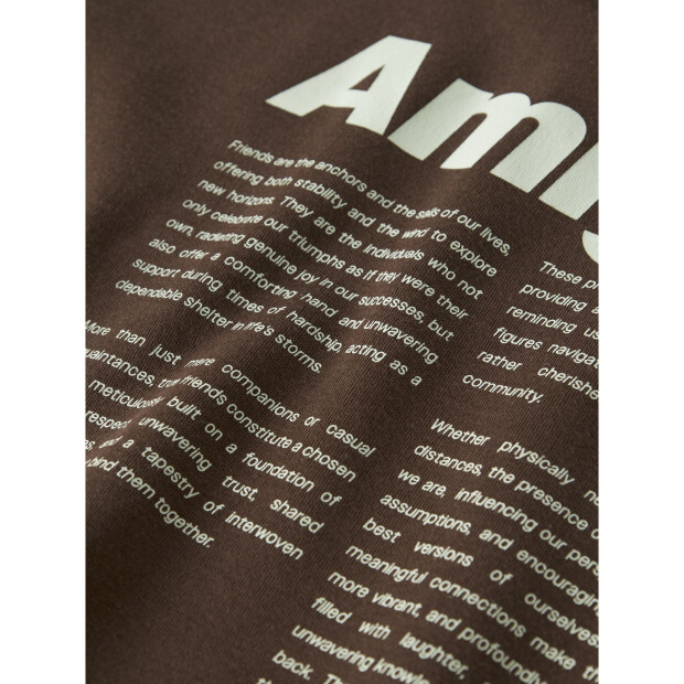 name it Relaxed Fit Kurzarm Top chestnut