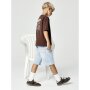 name it Relaxed Fit Kurzarm Top chestnut
