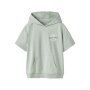 name it Sweatshirt Kurzarm weiß pale aqua