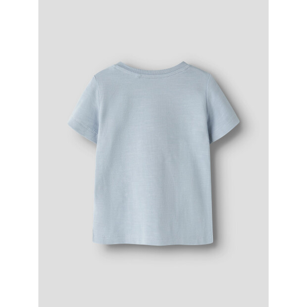 name it Top Kurzarm box Blue Fog