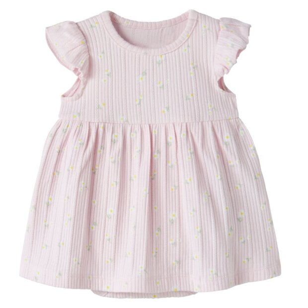 name it Bodydress mit Kapuze cradle pink
