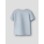 name it Kurzarm Top Box Blue Fog