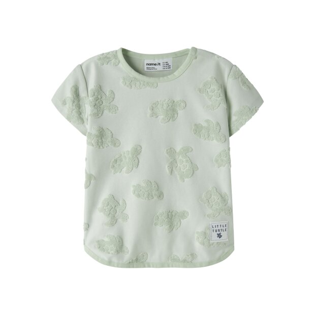 name it Kurzarm Top Pale Aqua