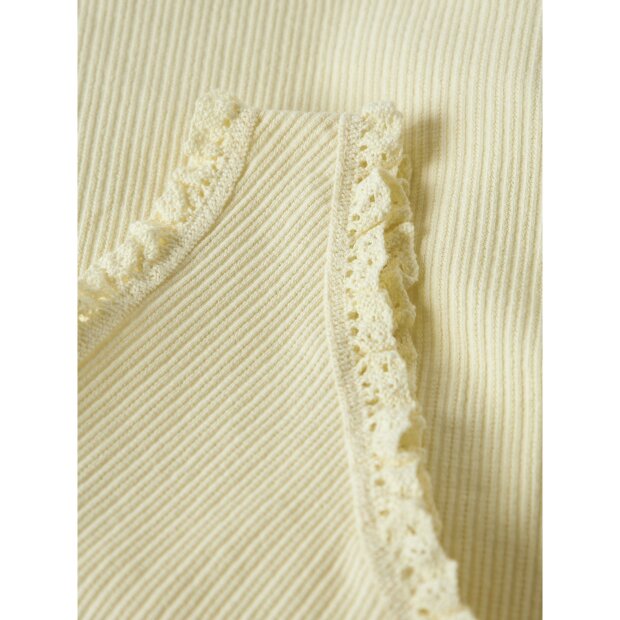 name it oneshoulder Kurzarm Top pear sorbet
