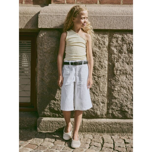 name it oneshoulder Kurzarm Top pear sorbet