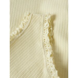 name it oneshoulder Kurzarm Top pear sorbet
