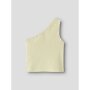 name it oneshoulder Kurzarm Top pear sorbet